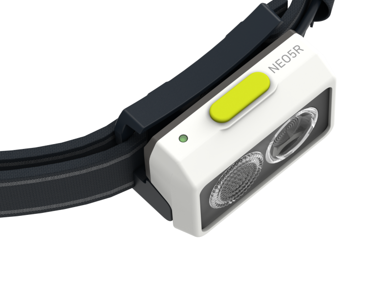 Ledlenser Stirnlampe NEO5R Weiß/Grün – Ansicht 4