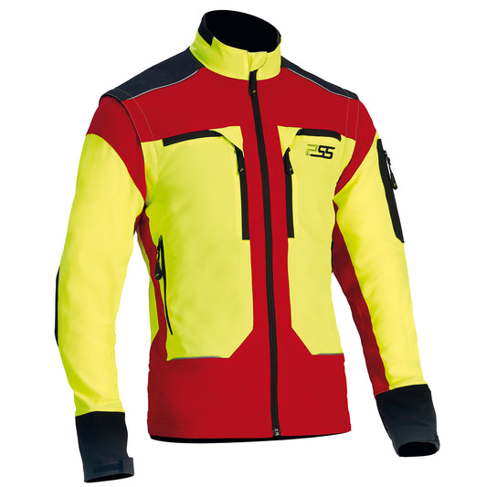 PSS X-treme Vario Stretchjacke gelb/rot - Hunters World 