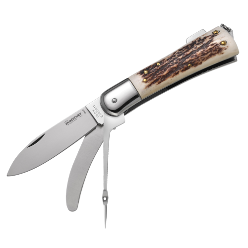 Jagdmesser, 3-tlg. A/Ahle HH, Ansicht 2