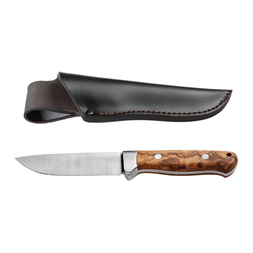 Jagdnicker, 11 cm Klinge aus 1.4116 Stahl, Ja-Nicker Olive 11 cm