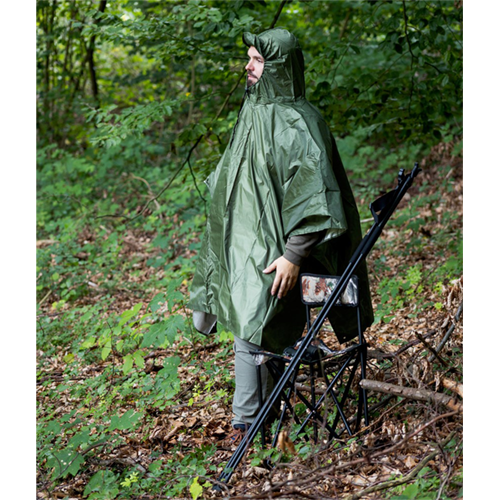 Jagdponcho, Grün