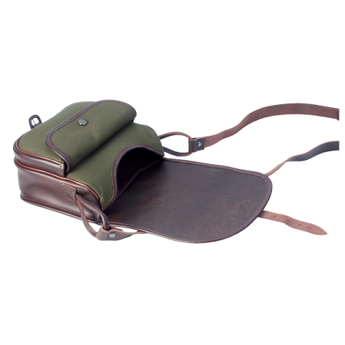 Jagdtasche, RL dunkel m.Leinen, Ansicht 2