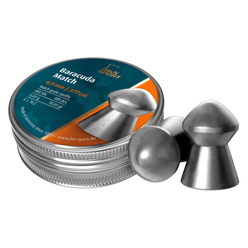 Luftgewehrmunition H&N Baracuda Match, 400 4,52