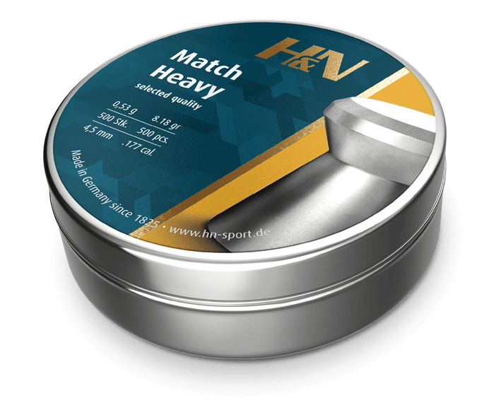 Luftgewehrmunition H&N Match Heavy, Diab.Heav.4,49, Ansicht 3
