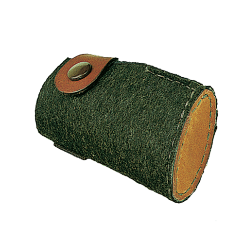 Mündungsschoner, Leder mit Loden, Mün-Schon.Bockbü.Lod.