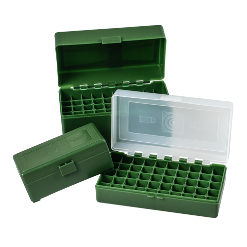 Munitionsboxen aus Kunststoff, Munitionsbox 50Patr.Cal.357
