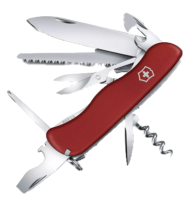 Outrider VICTORINOX 14 Funktionen, - Klinge, groß, schwarz, Ansicht 2