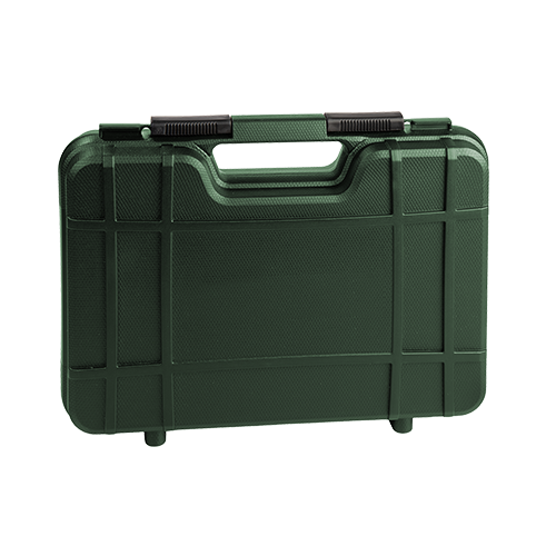 Pistolenkoffer aus Polypropylen, PistKof 31x21x6,5 NS Grün