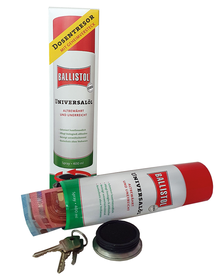 Ballistol Dosentresor, Ansicht 2