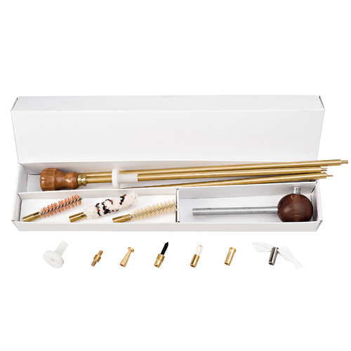 Putz-Set für Vorderlader Kaliber .36-.45, Putzzeug-Set Vorderl / C 36/45