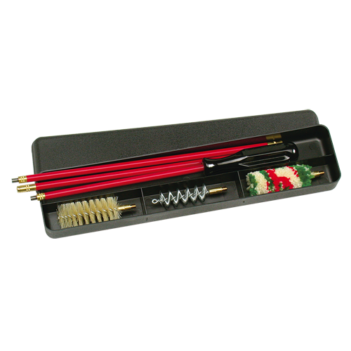Putzzeug-Set, für Langwaffen, in Kunststoff-Box, Putzzeug Lw/C 4,5 100 cm Box