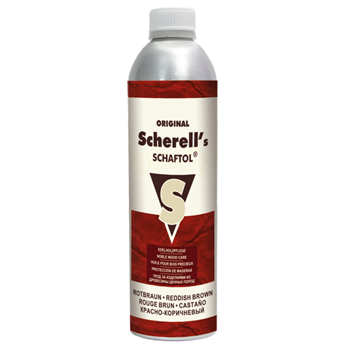 Schaftol-Gewehrschaftöl, 500 ml Kanister, 500 rotbraun