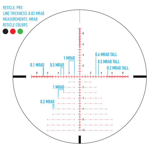 Sightmark – Zielfernrohr Latitude 6,25-25 x 56 für Long Range-Schießen, PRS 6.5-25x56, Ansicht 2