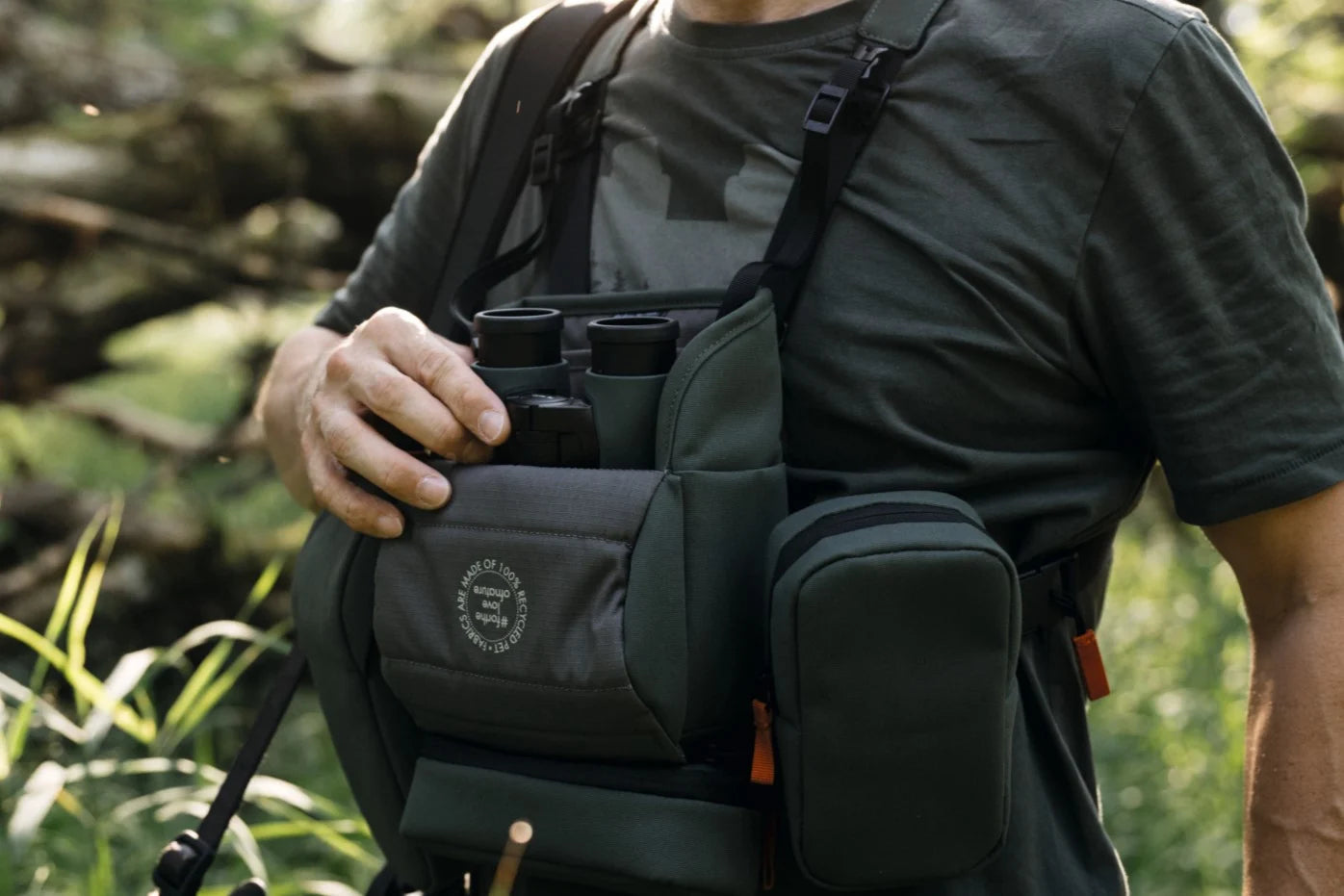 BHB Fernglas Brusttasche Zusatztasche