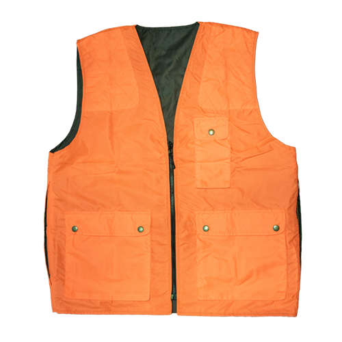 Wende-Jagd- und Treiberweste – Polyester, Wend XXL, Ansicht 2