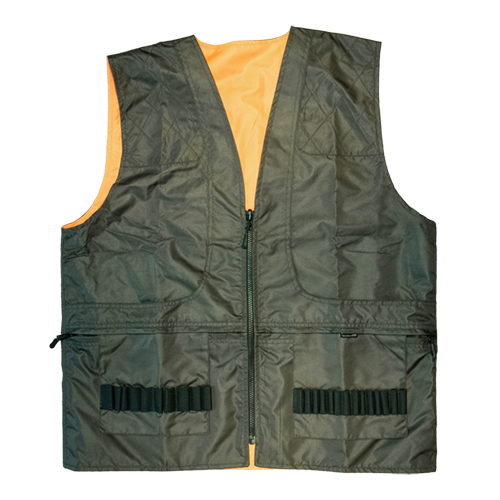 Wende-Jagd- und Treiberweste – Polyester, Wende L, Ansicht 4