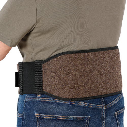 Wollfilz Nierenwärmer mit Tasche