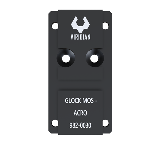 Zwischenplatte für Viridian RFX45 Closed Emitter, Glock MOS