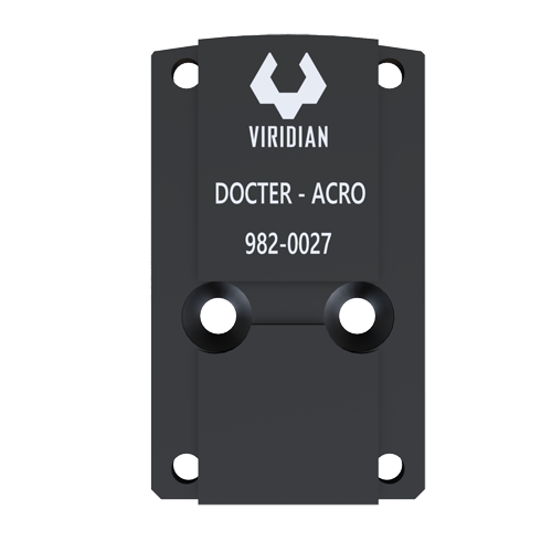 Zwischenplatte für Viridian RFX45 Closed Emitter, Glock MOS, Ansicht 2