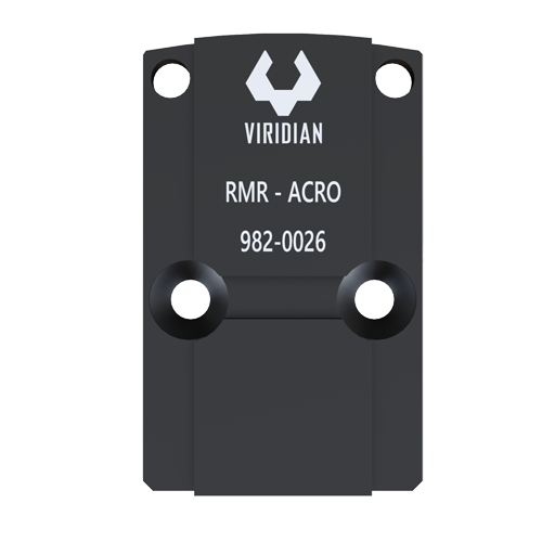 Zwischenplatte für Viridian RFX45 Closed Emitter, Glock MOS, Ansicht 3